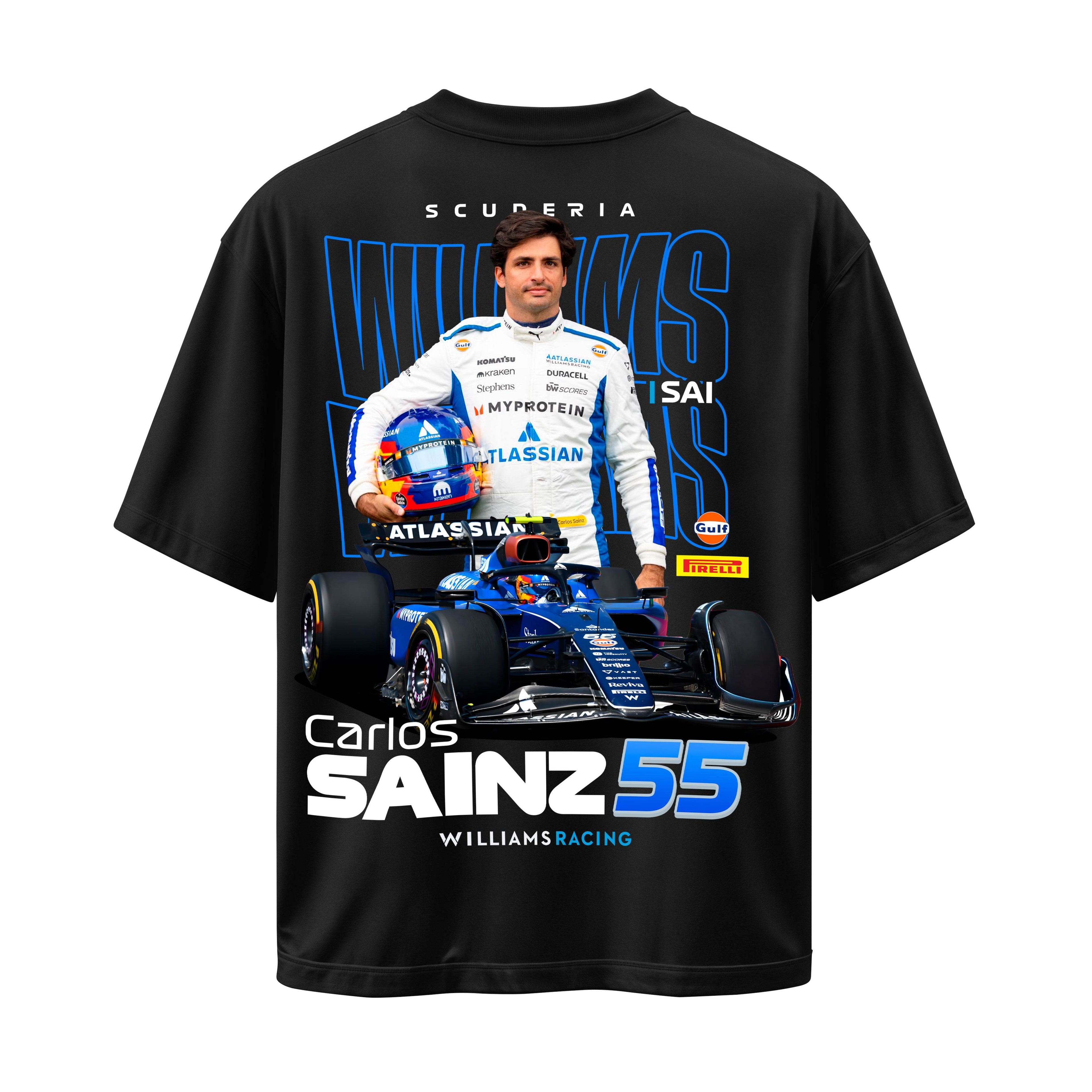 Blue Streak Carlos Sainz Williams Racing - TheTrippyTees