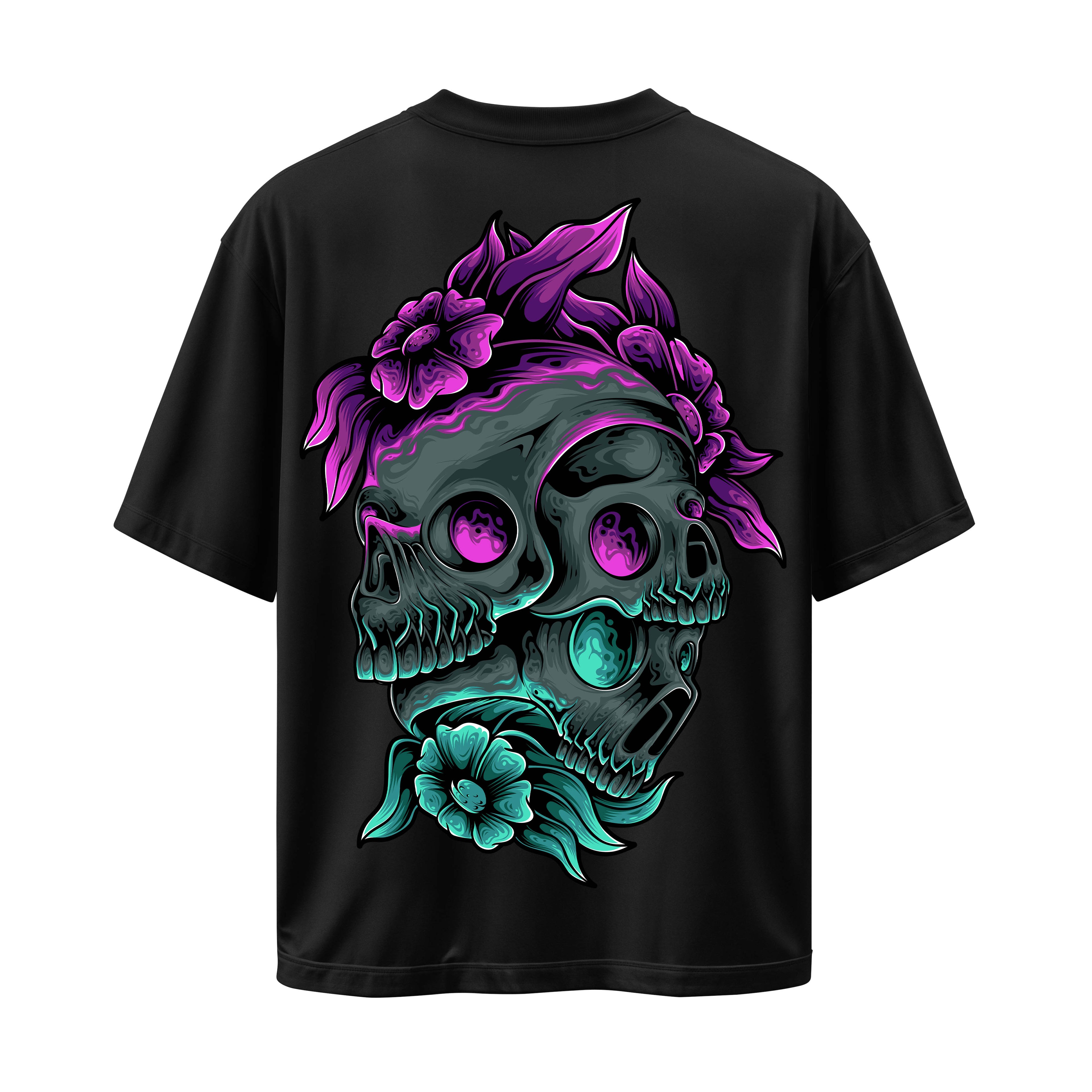 Floral Skull Frenzy