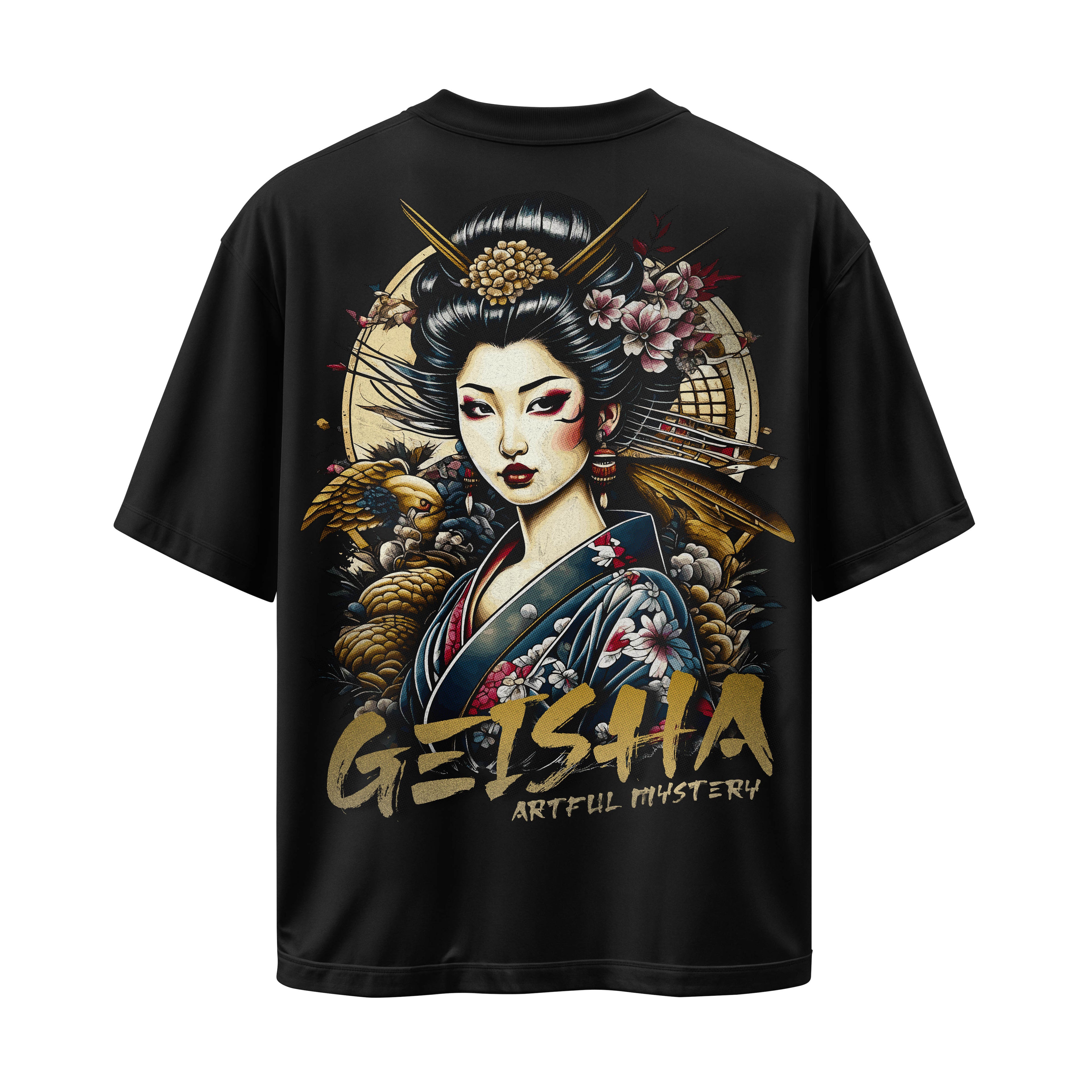 Golden Petals Geisha