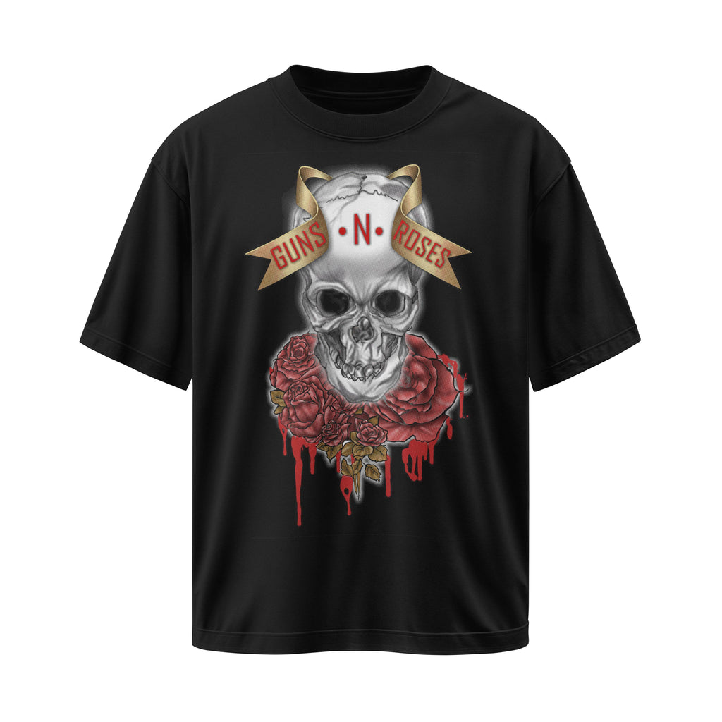 Guns N' Roses - Dripping Rose Emblem - TheTrippyTees