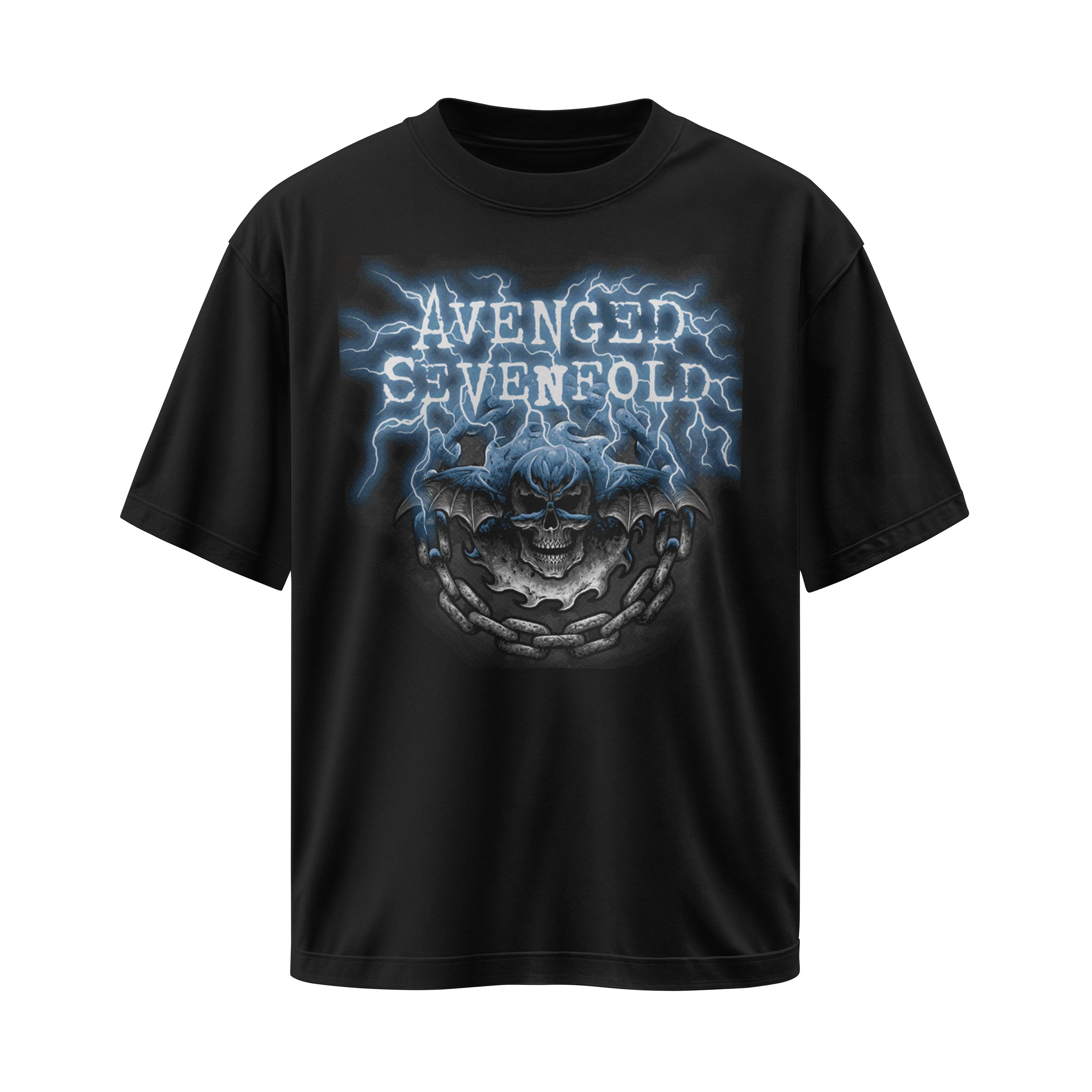 Lightning Skull A7X - TheTrippyTees