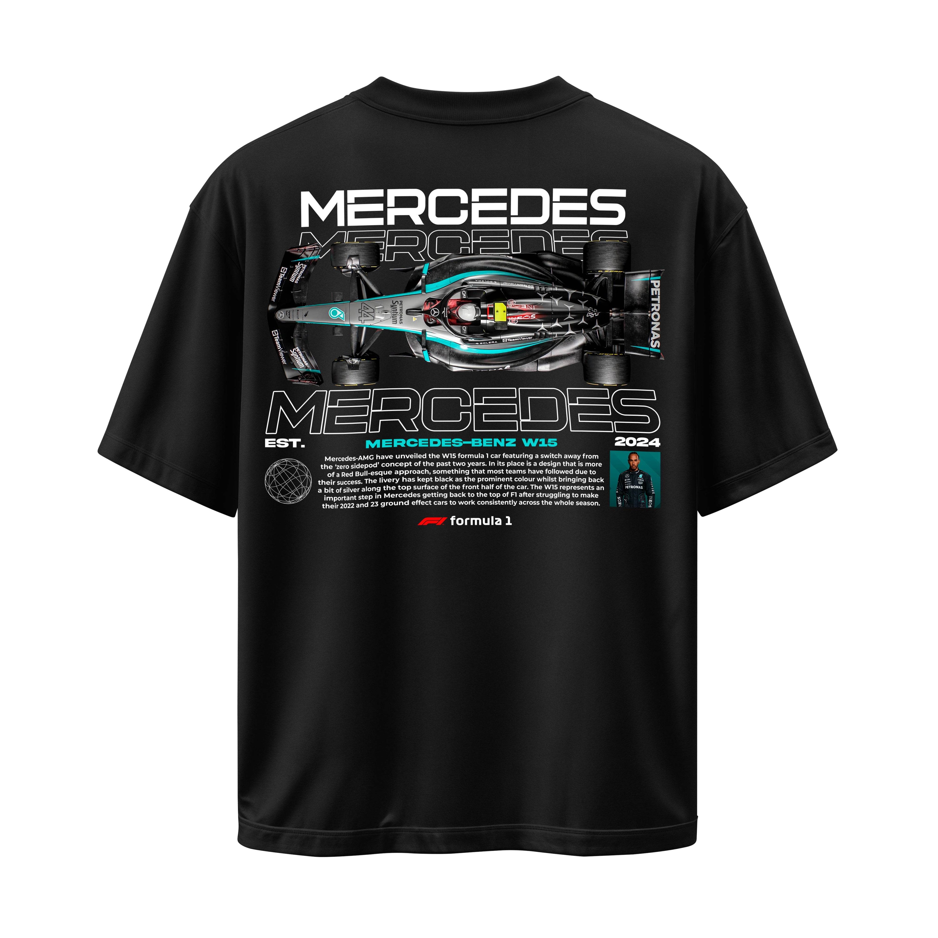 Mercedes W15 Circuit King - TheTrippyTees