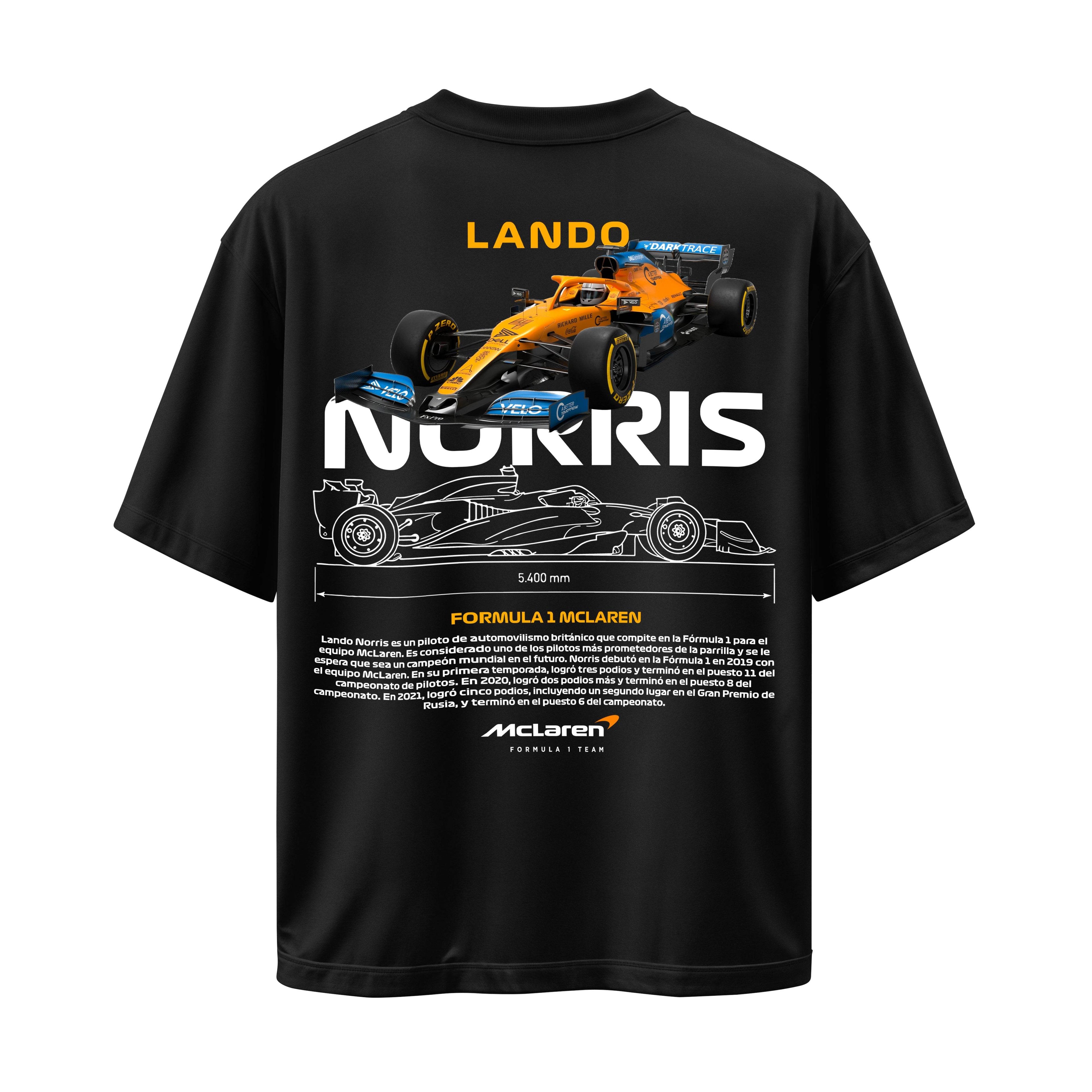 Orange Thunder Norris F1 - TheTrippyTees