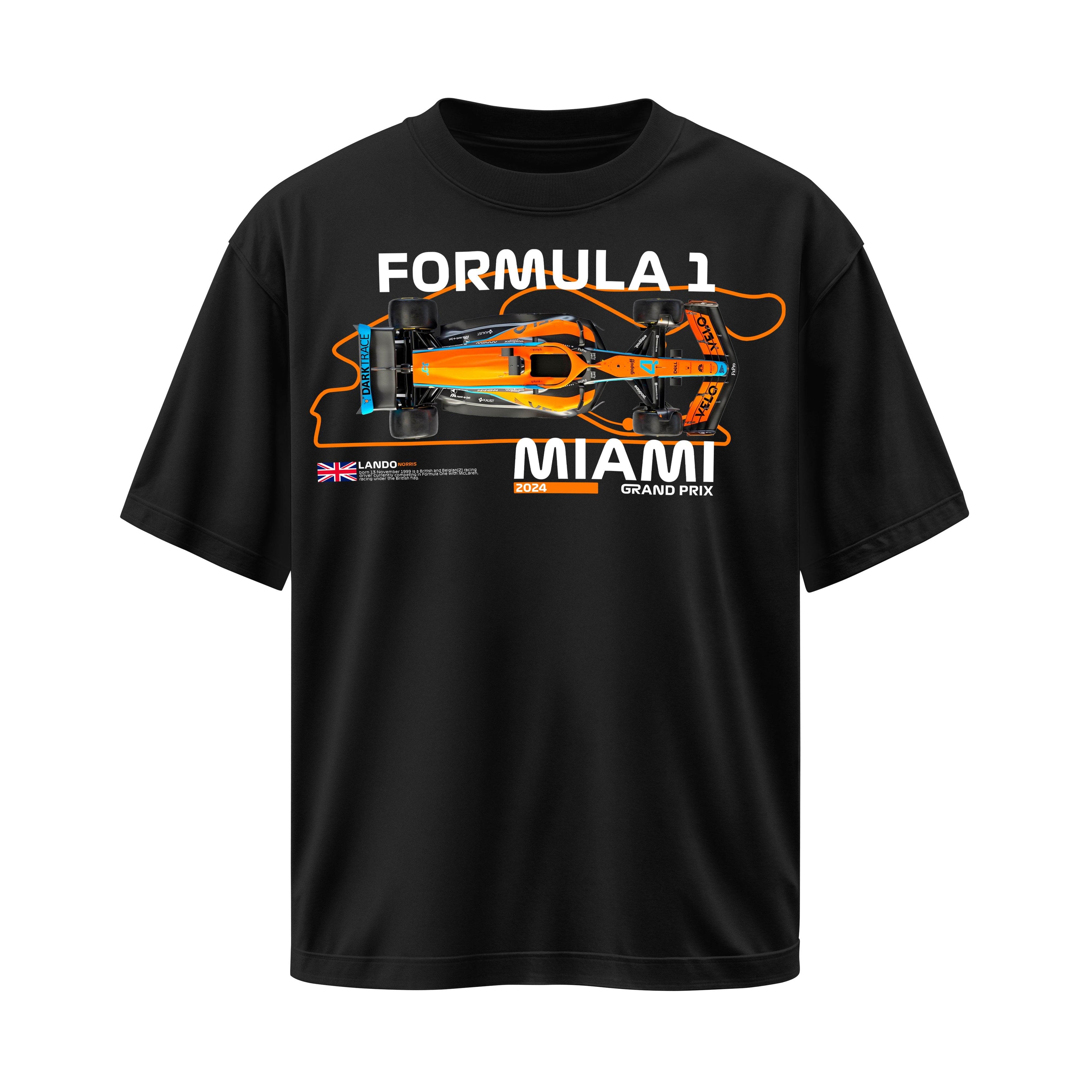 Orange Thunder Norris F1 - TheTrippyTees