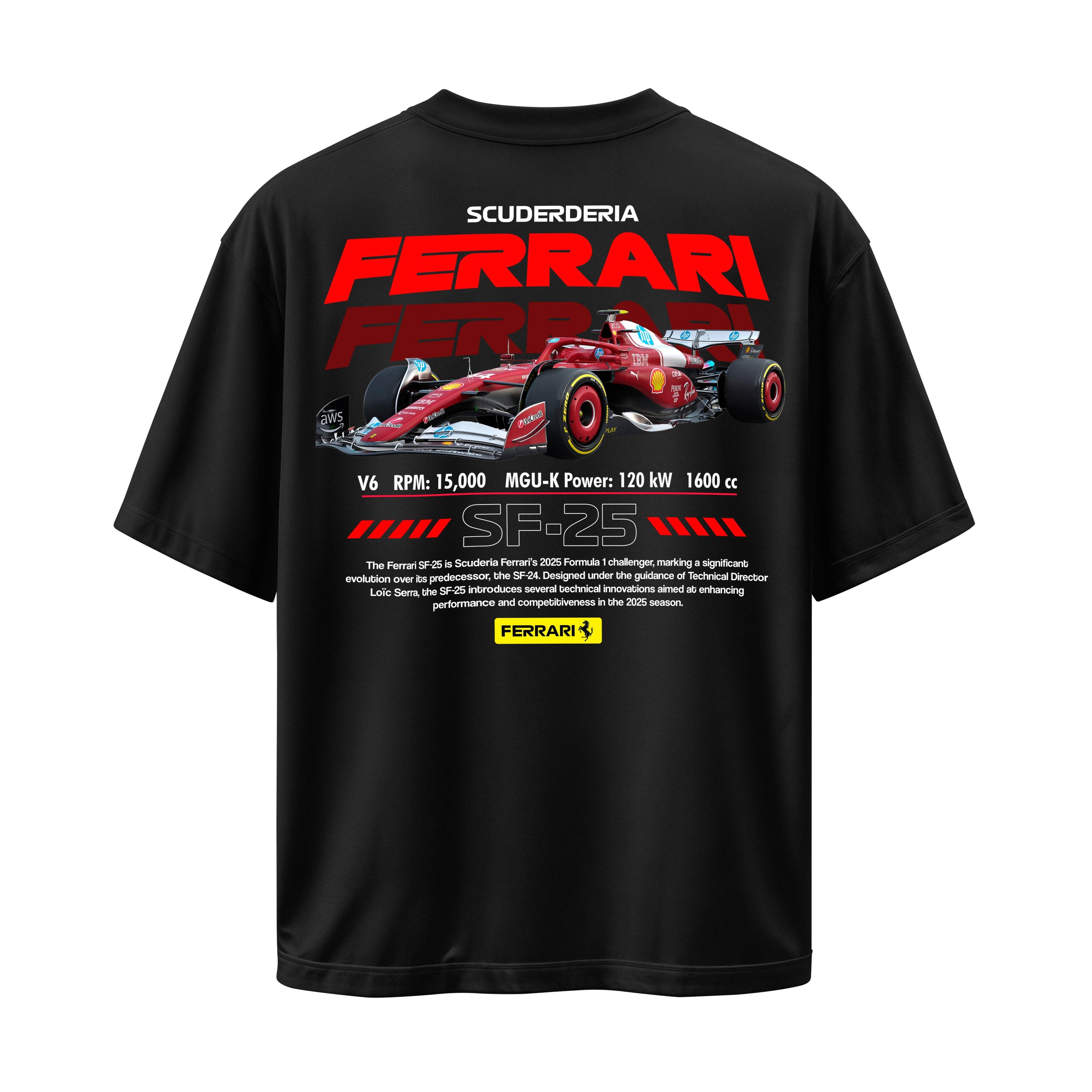 Scuderia Evolution SF-25 Edition - TheTrippyTees