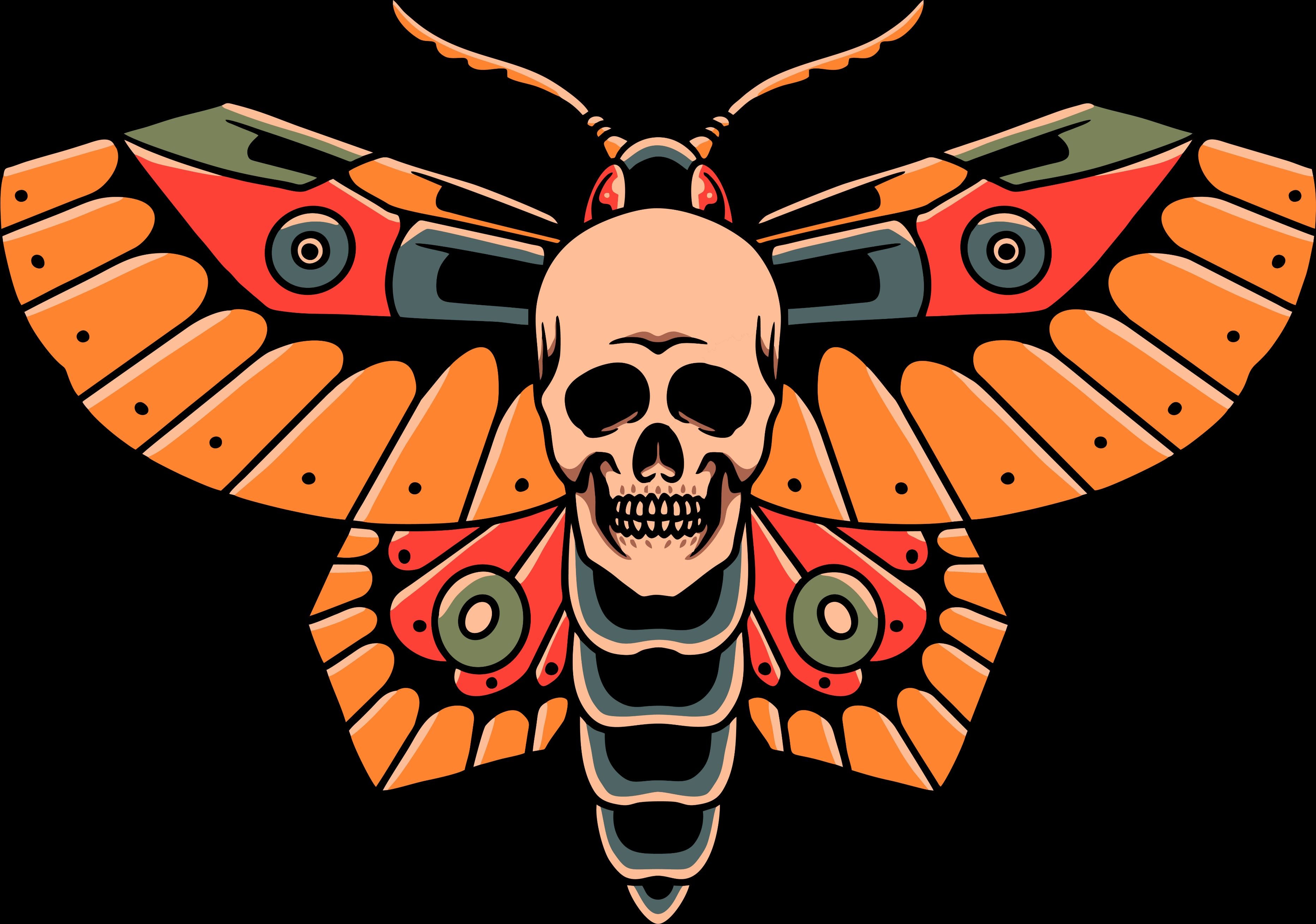 Death Butterfly (Digital Art)