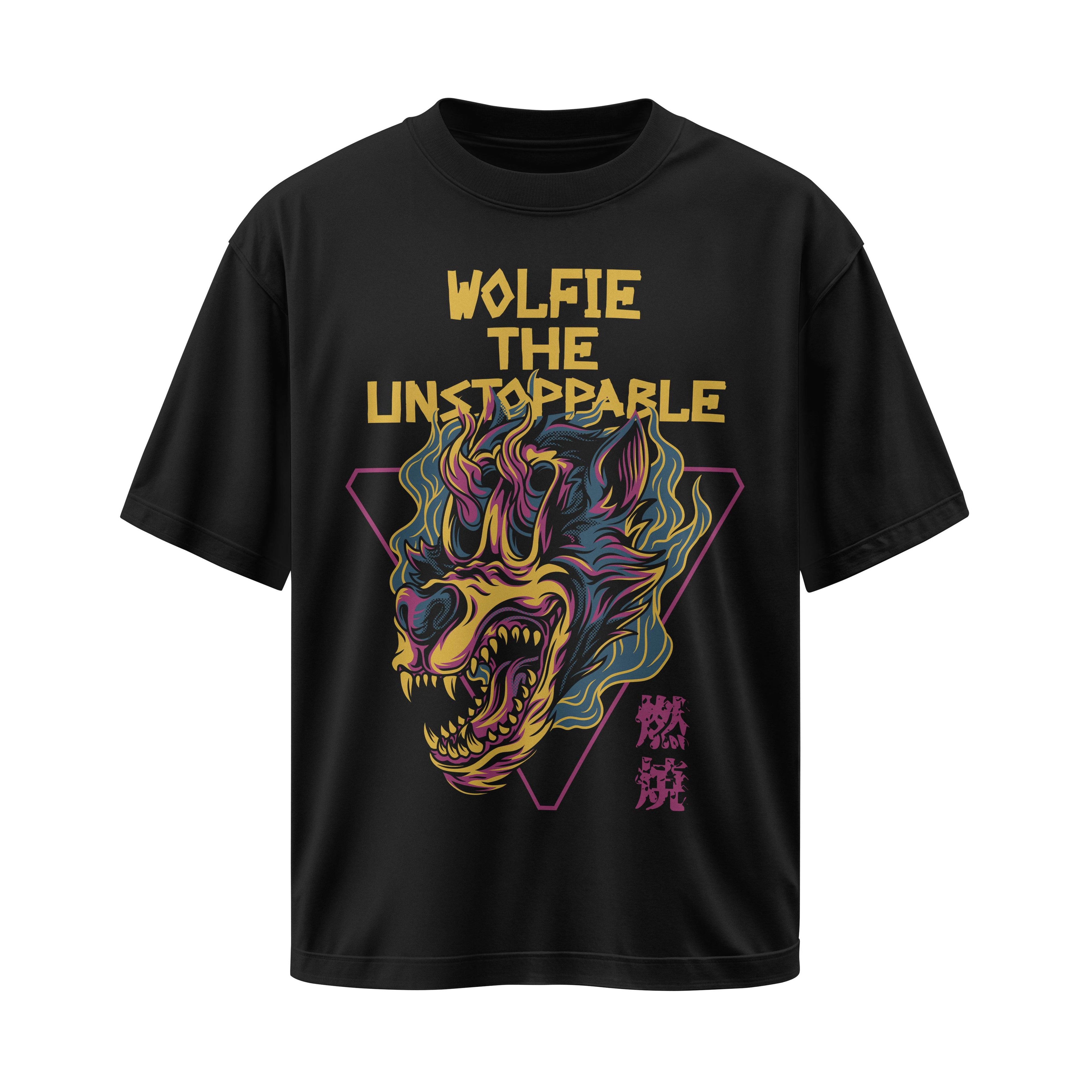 Wolfie Ablaze - TheTrippyTees
