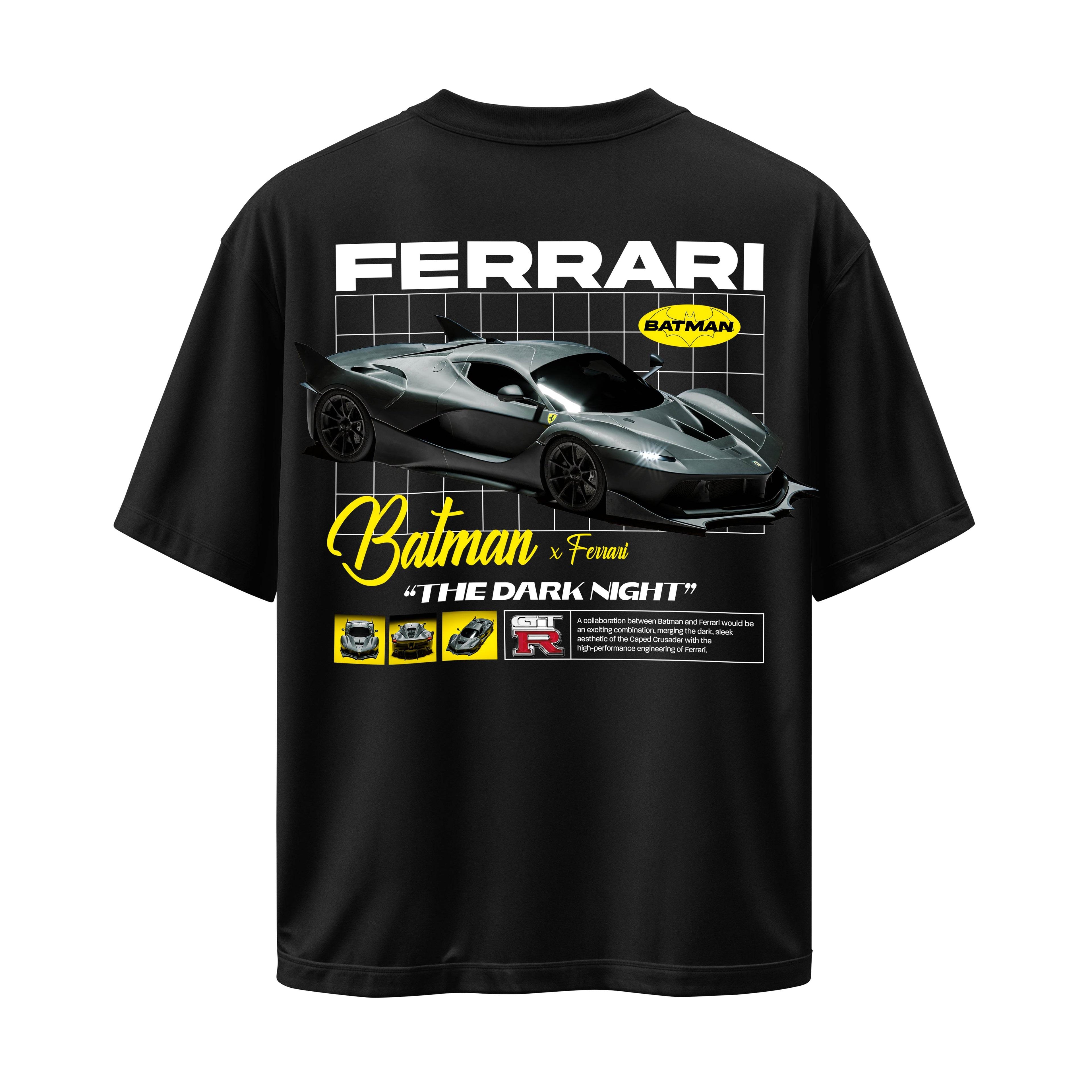 Gotham Racer Batman x Ferrari - TheTrippyTees